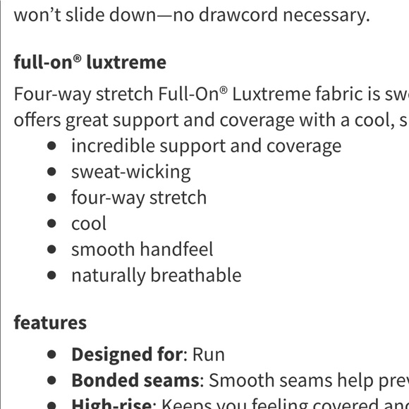 Lululemon Pace Perfect  17”  size 6 Luxtreme brushed grey & excellent condition - Picture 15 of 16